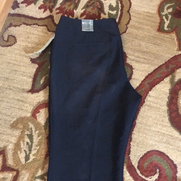 COVINGTON Essentials Size 18S Straight Leg Blue Pant Trouser Career $68 NWT - Picture 7 of 11